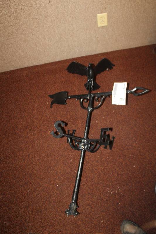 lot 9 image: Metal Weather Vane