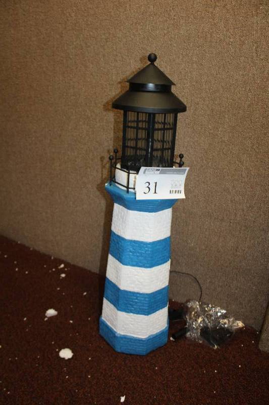 lot 31 image: Replica Outdoor Solar Light House