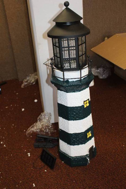 lot 29 image: Replica Outdoor Solar Light House
