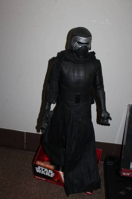 lot 63 image: Star Wars Battle Buddy Kylo Ren 31in. Figurine