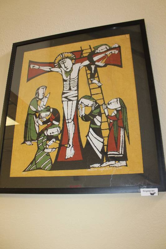 lot 85 image: 1975 Framed Matted Signed  Original Art by Sadao Watanabe