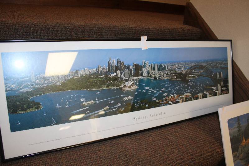 lot 86 image: Framed Sydney Australia Wall Art