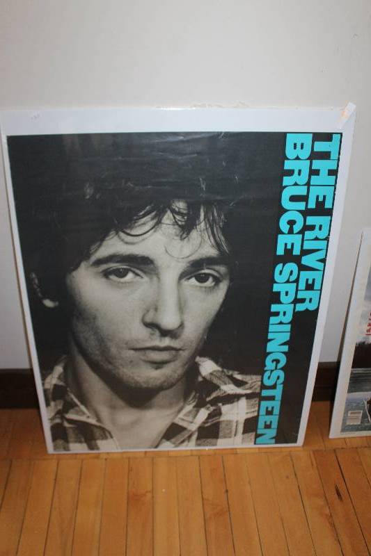lot 134 image: Bruce Springsteen The River Wall Art