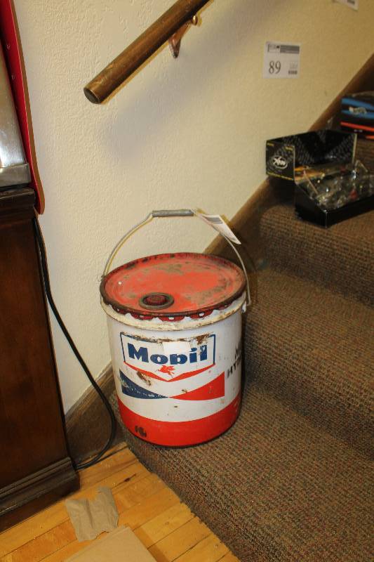 lot 97 image: Vintage Mobile 5-Gallon Bucket