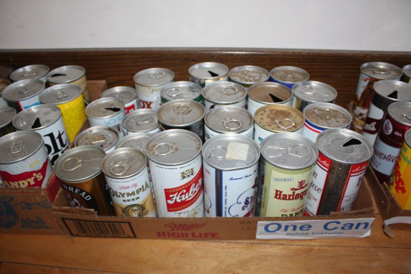 lot 155 image: Lot of (23) Beer Cans