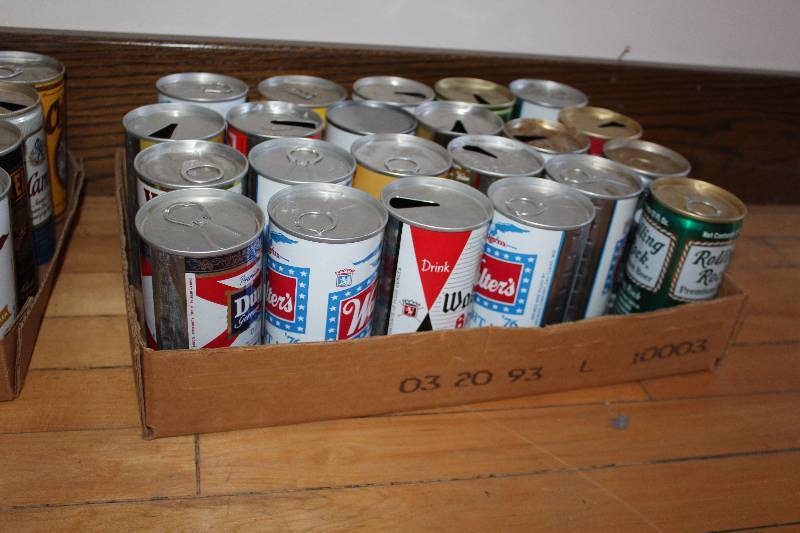 lot 154 image: Lot of (22) Beer Cans