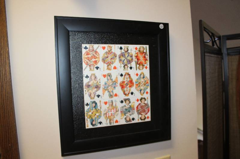 lot 158 image: Decorative Cards Wall Art