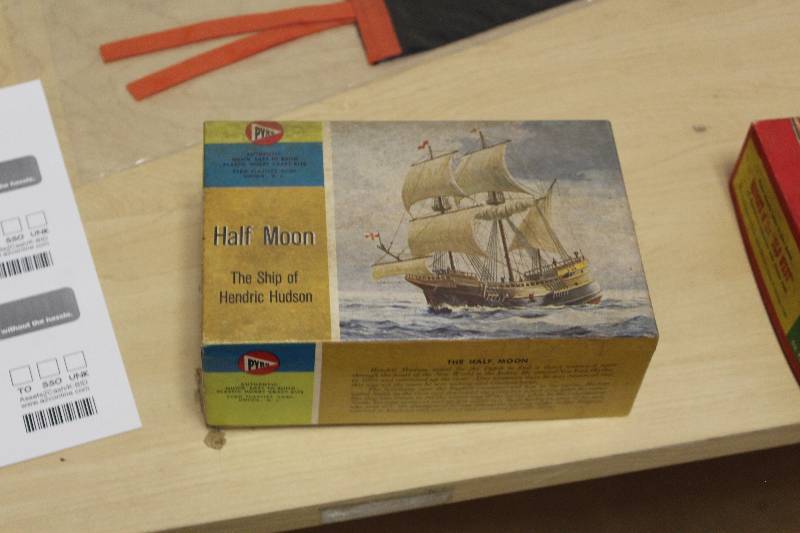 lot 247 image: Half Moon Scale Model Ship