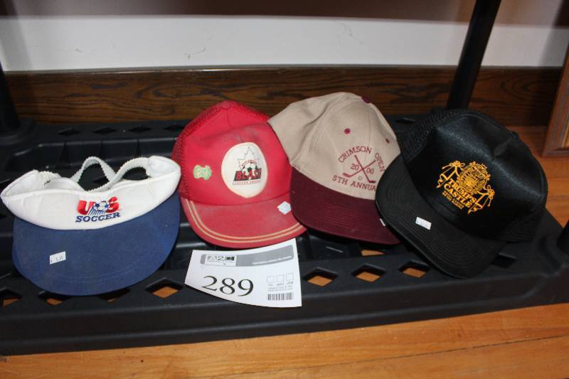 lot 289 image: Lot of (5) Baseball Caps -