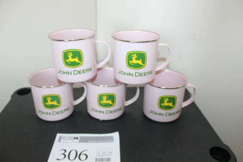 lot 306 image: Lot of (5) John Deere Mugs