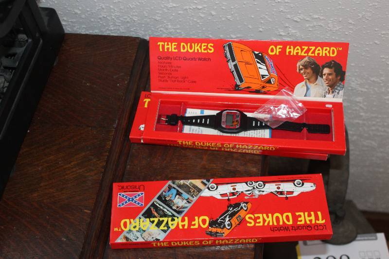 lot 350 image: Lot of (2) Dukes Of Hazzard Wrist Watches