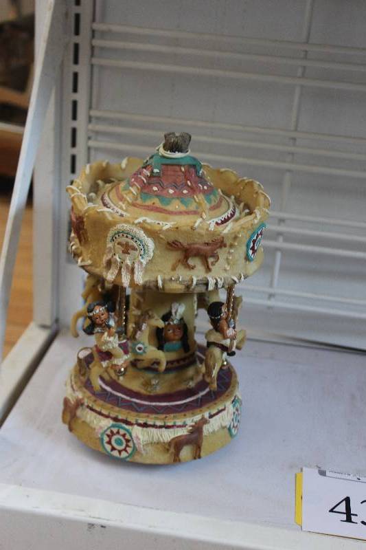 lot 431 image: Ten Little Indians Decorative Table Art