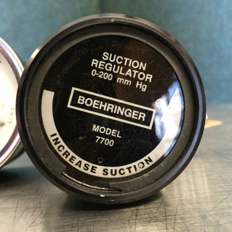 lot 42 image: Boehringer Suction Regulator Model 7700 Medical Vacuum