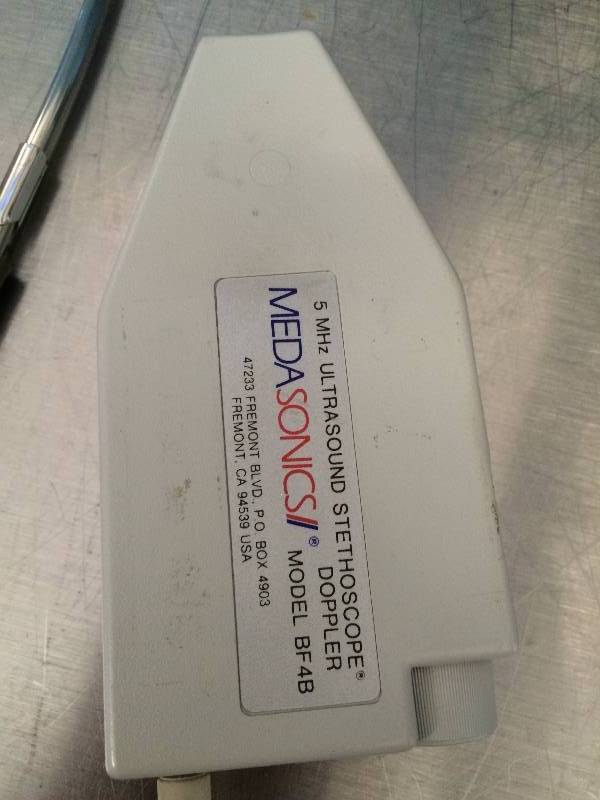 lot 43 image: Medline MedaSonics BF4B General Blood Flow Doppler