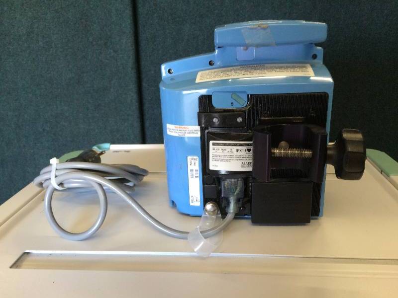 lot 50 image: Alaris IVAC CareFusion 7130 Signature IPX1 Infusion System Pump - Super Working Condition