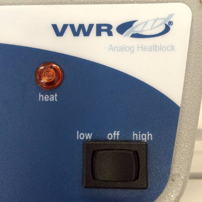 lot 61 image: VWR 12621-104 Analog Heatblock Dry Block Heater 949310
