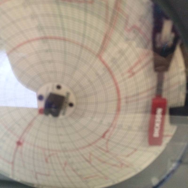 lot 69 image: Retails New $400 Dickson Data Temperature Chart Recorder KT621 09026102-Excellent Condition