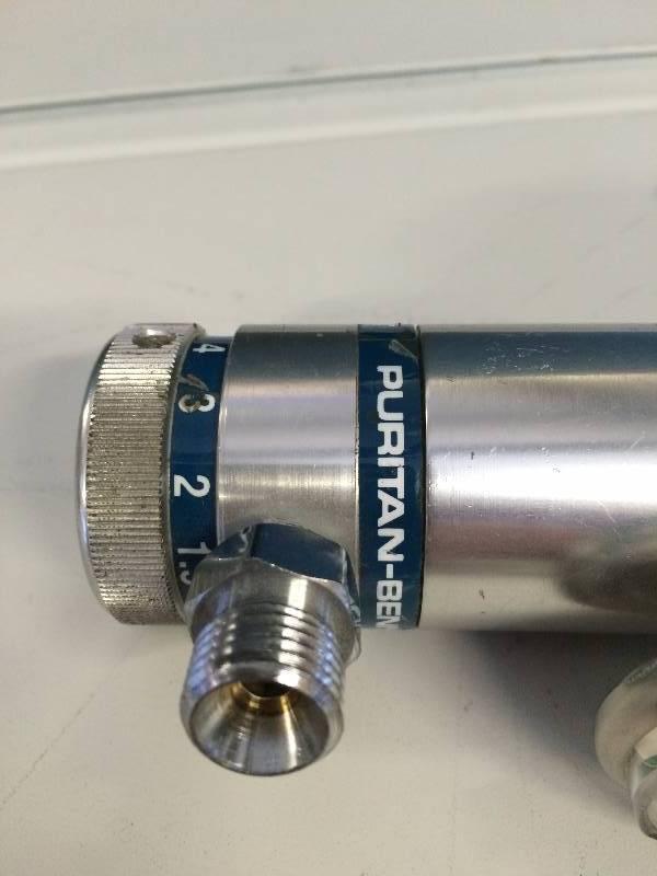 lot 92 image: Puritan-Bennett Oxygen Regulator Model 777431