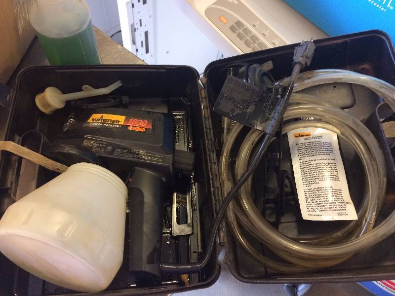 Wagner Power Painter 1800 PSi Spraying 