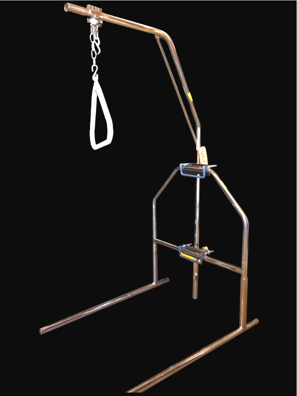 Retails New 350 INVACARE OFFSET TRAPEZE BAR WITH INVACARE FLOOR STAND