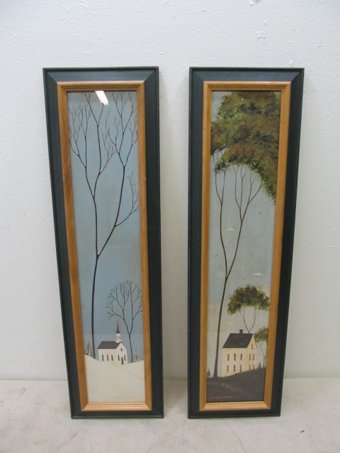 lot 50 image: Pair of Professionally Framed WARREN KIMBLE Prints