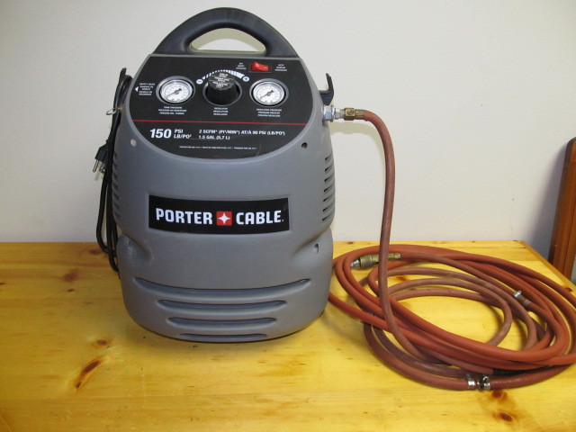lot 57 image: Porter Cable 150 PSI Compressor