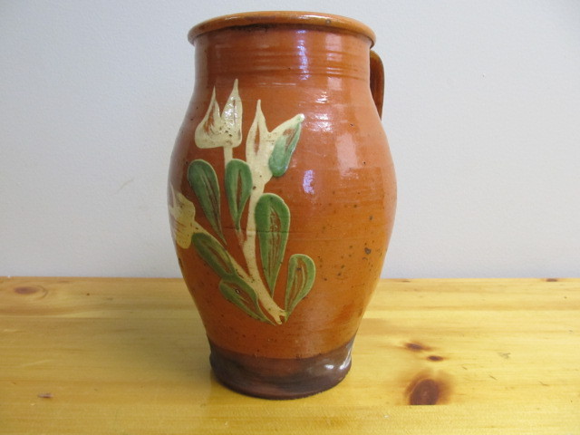 lot 64 image: 1930s French Terra Cotta Pitcher