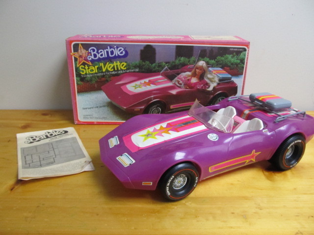 lot 71 image: Vintage 1970s Barbie Corvette wOrig Box