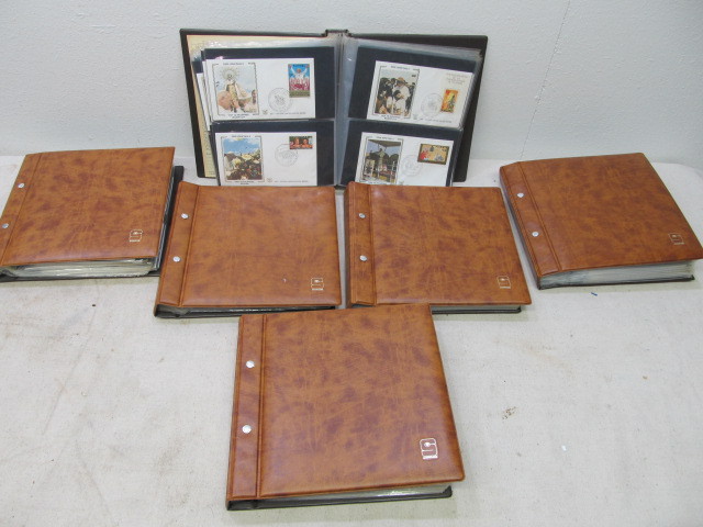 lot 52 image: 6 Stamp Albums FULL of First Day Covers - 400 total