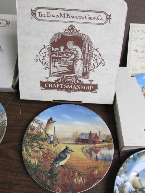 lot 87 image: Lot of Collector Plates wBoxes
