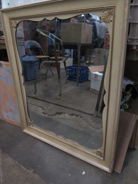 lot 106 image: Large Vintage Wall MIrror