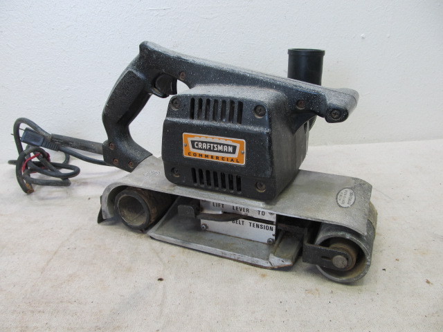 lot 131 image: Working Craftsman Commercial 4 Belt Sander
