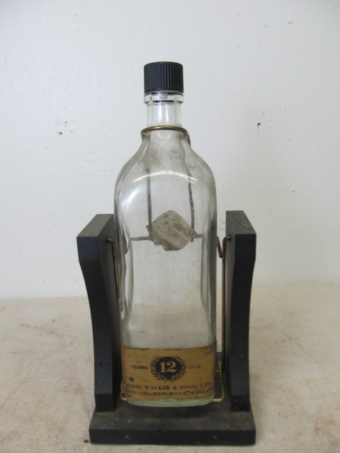 lot 146 image: Large Vintage Johnny Walker 1.75L Swinging Display Bottle