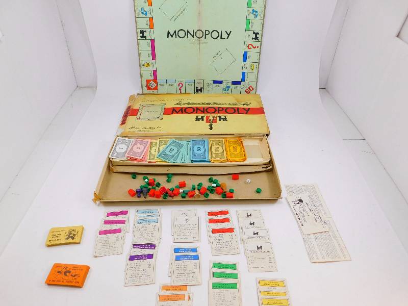 lot 12 image: Vintage Board Game - Monopoly