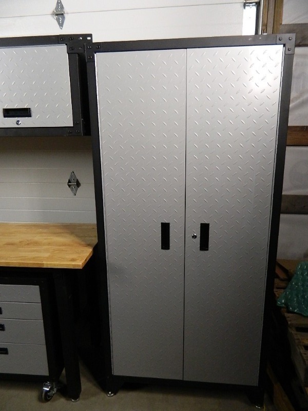 lot 1 image: NEW 6 Pc Garage Storage System