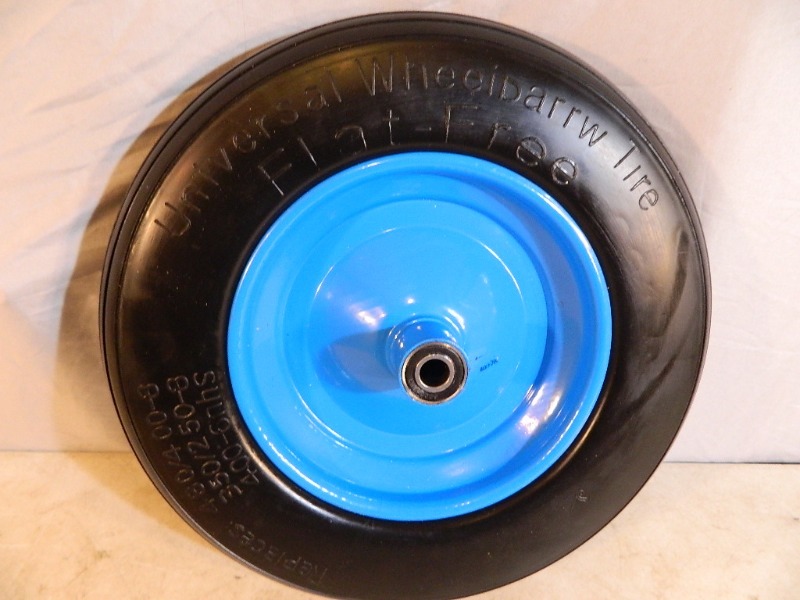 lot 50 image: New Universal Flat Free Wheelbarrow Tire