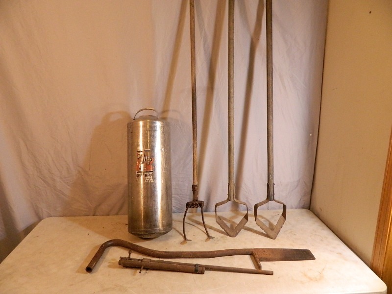 lot 77 image: Gun Barrel, Vintage Tools, and More