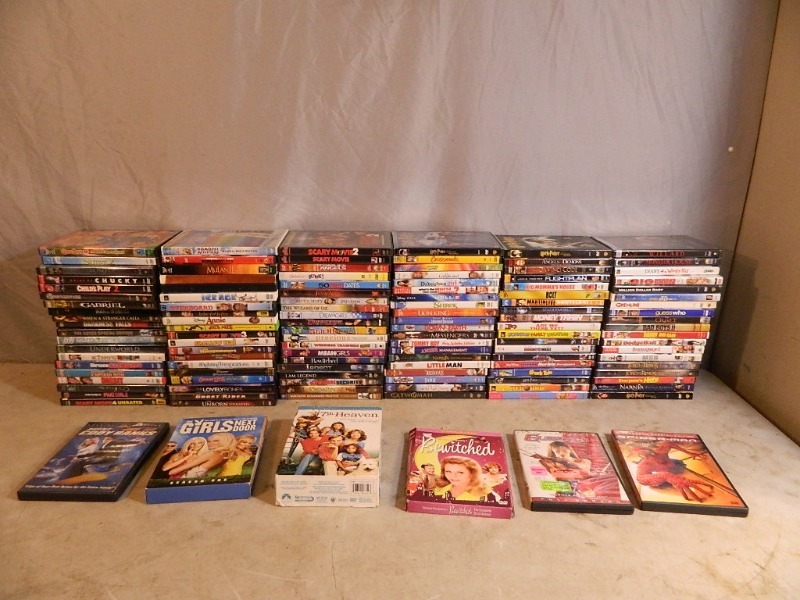 lot 97 image: Over 125 DVDS