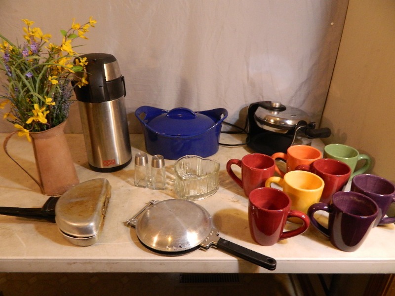 lot 128 image: Rachael Ray Bakeware, Waffle Maker, and More