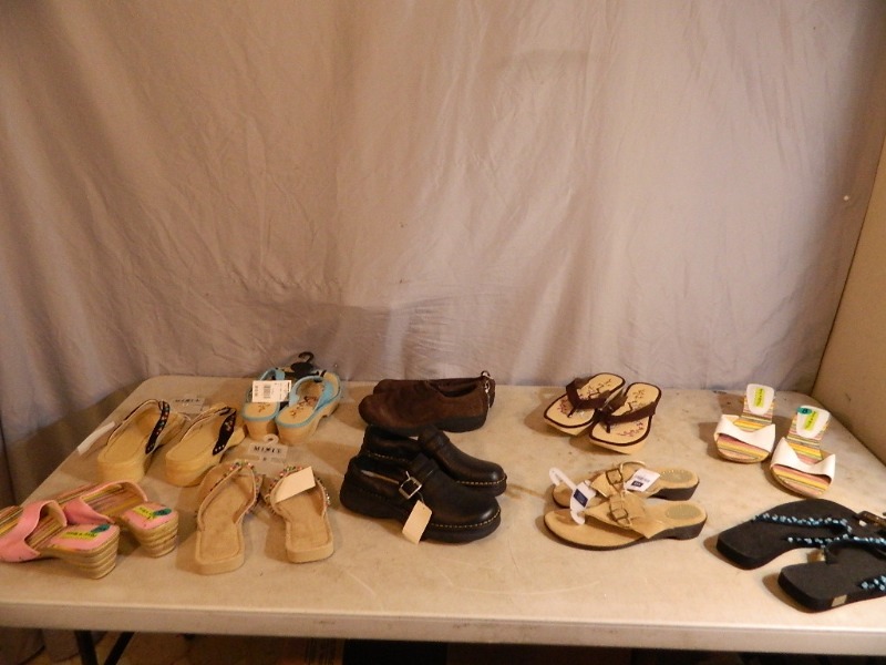 lot 155 image: 10 New Pairs of Womens Shoes