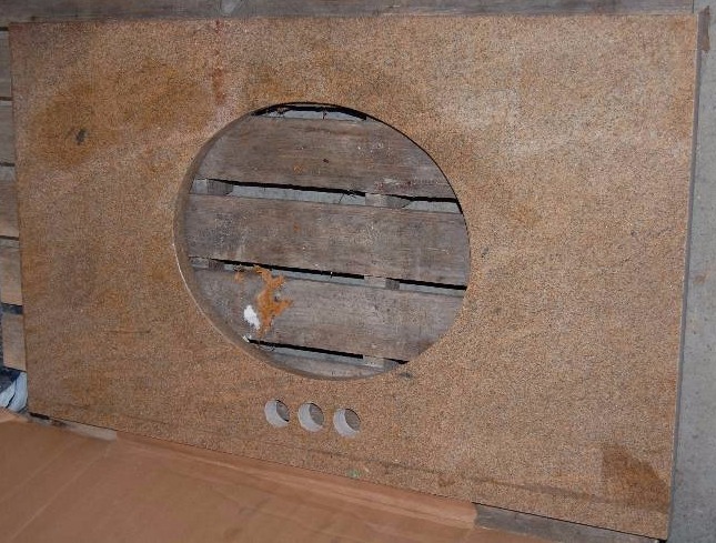 lot 51 image: Granite Sink Countertop