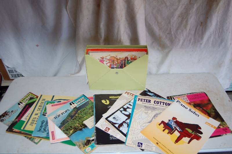 lot 112 image: Vintage Sheet Music