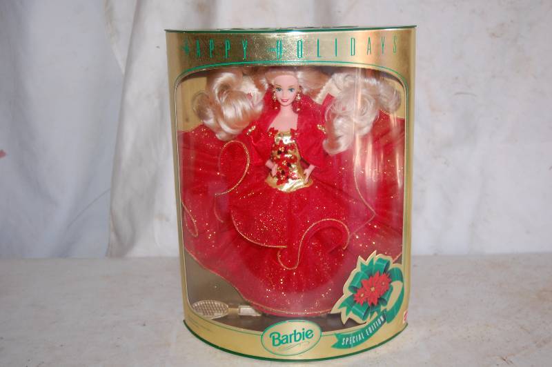 lot 131 image: Barbie Happy Holidays Doll Special Edition