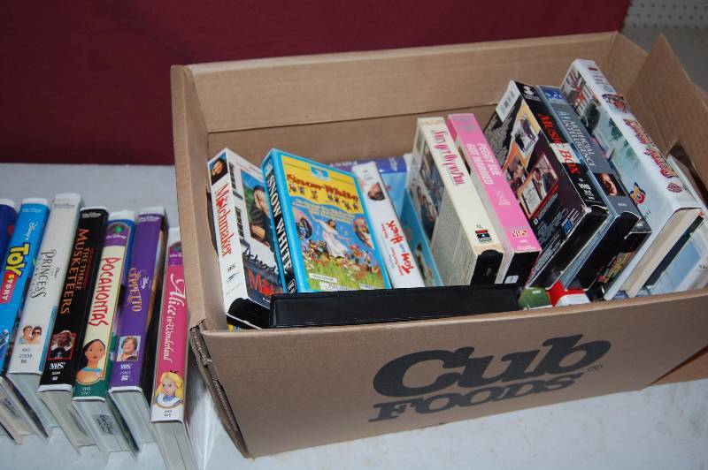 lot 138 image: VHS Movies