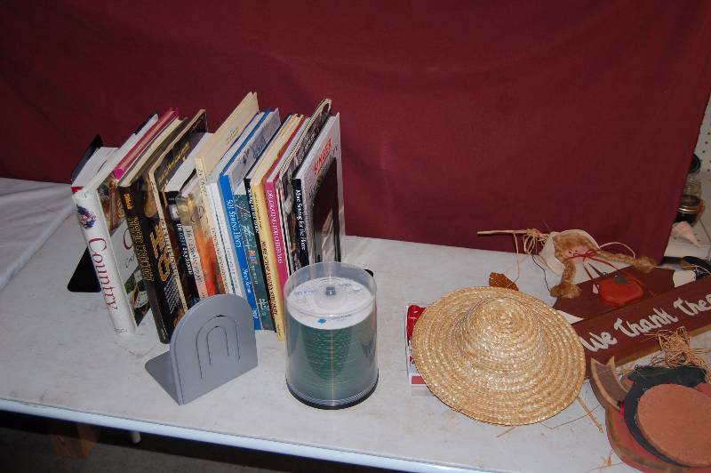 lot 140 image: Coffee Table Books, Book Ends and Decor