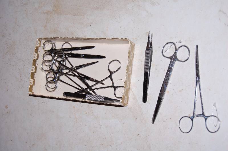 lot 159 image: Specialty Scissors and Tweezers