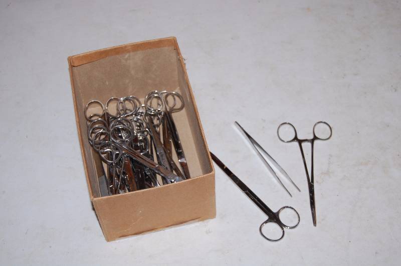 lot 161 image: Specialty  Scissors and Tweezers