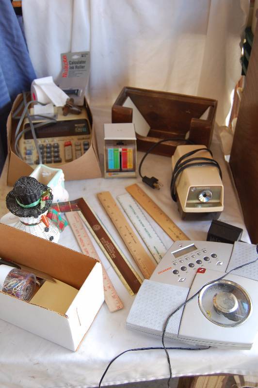 lot 177 image: Office Supplies and CD Player