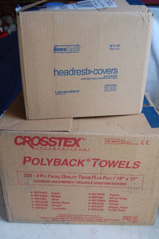 lot 191 image: Polyback Towels and Headrest Covers