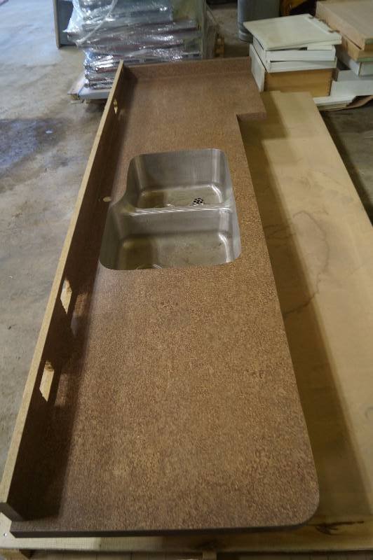 Countertop With Double Sink